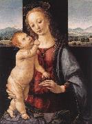Leonardo  Da Vinci Madonna and Child with a Pomegranate Sweden oil painting artist
